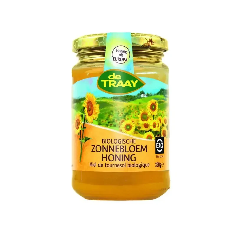 De Traay Zonnebloemhoning creme