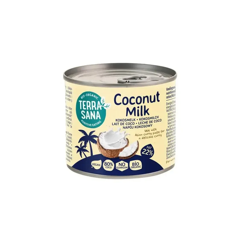 Terrasana Kokosmelk 80% bio