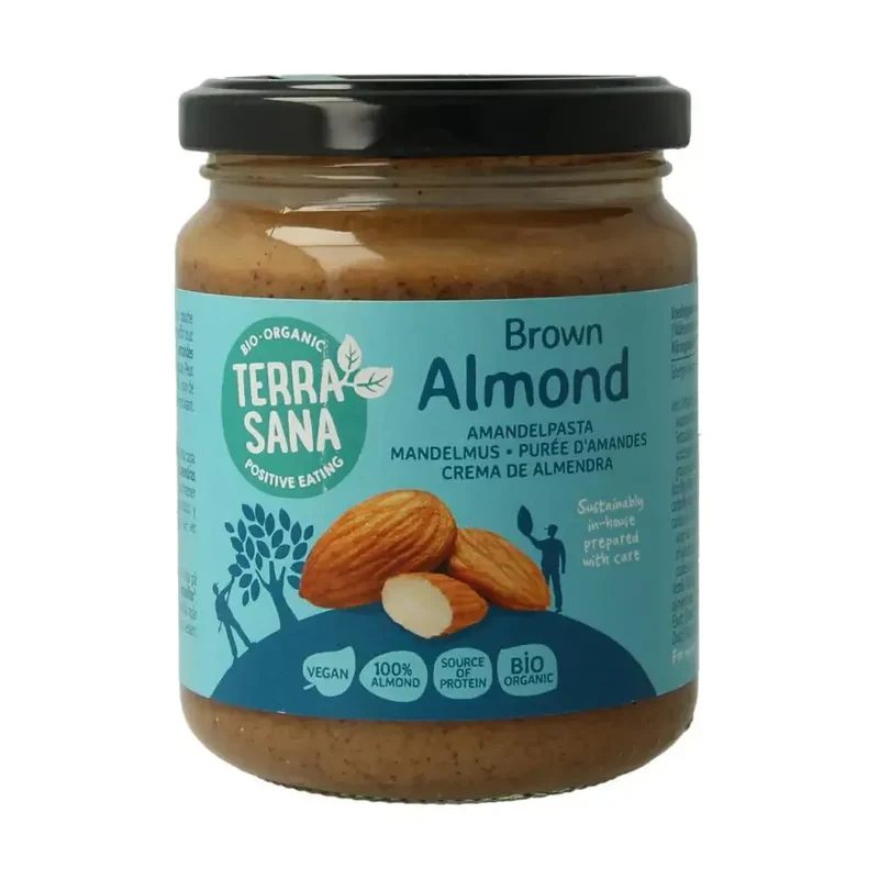 Terrasana Amandelpasta bruin bio