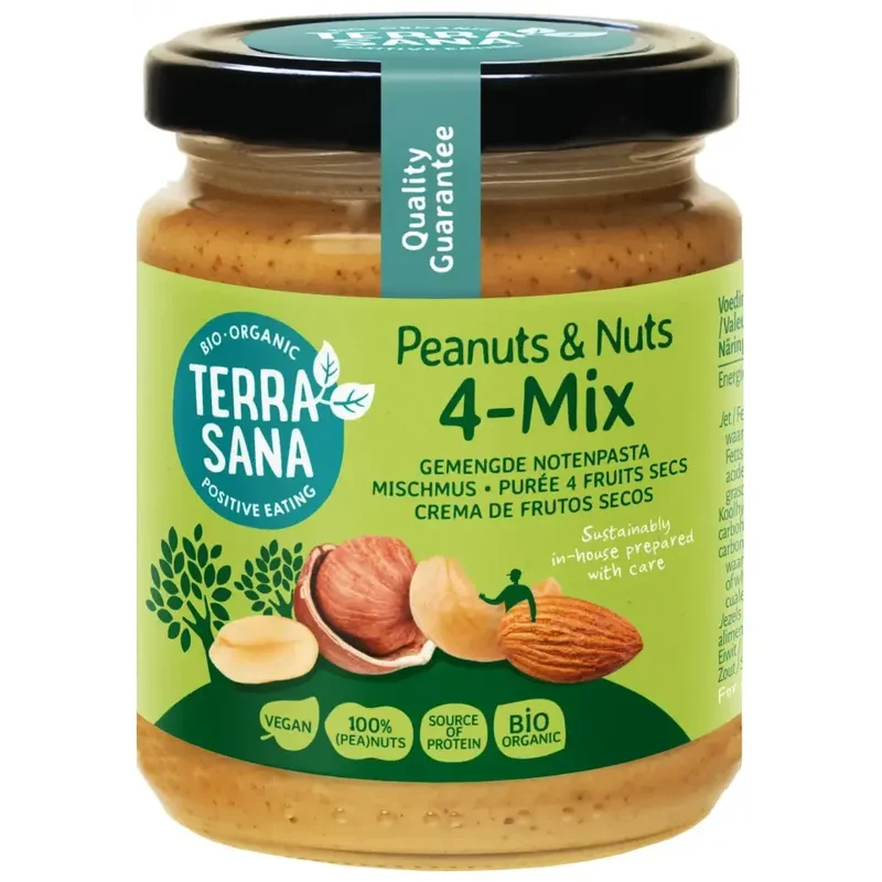 Terrasana 4-Mix notenpasta bio