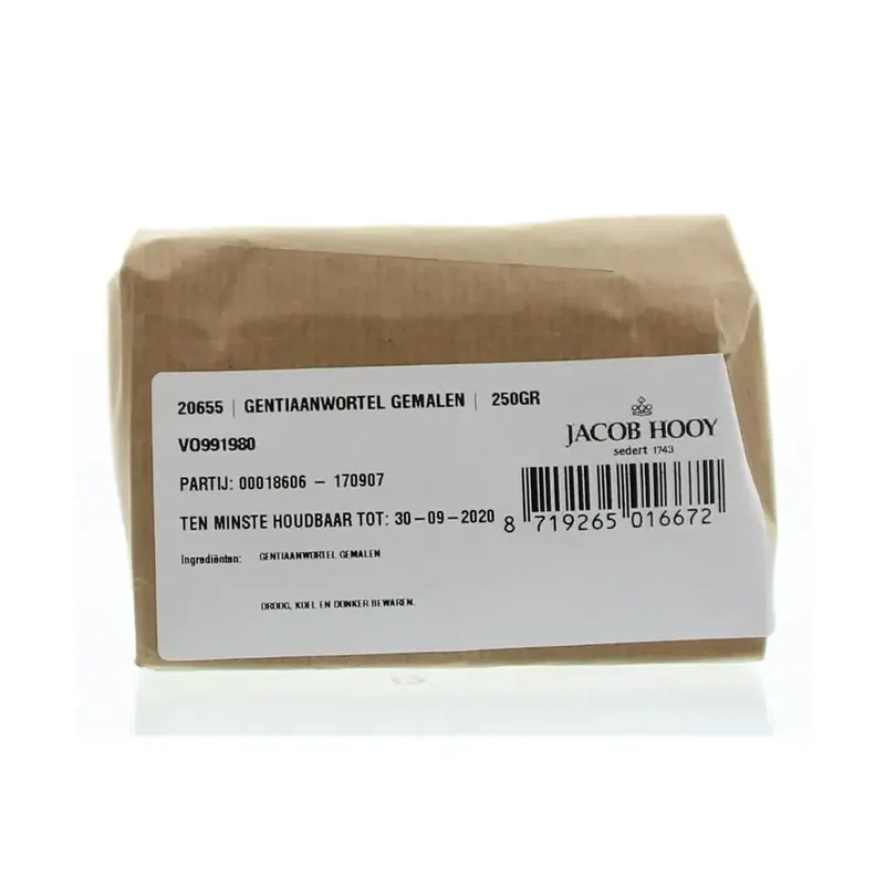 Jacob Hooy Gentiaanwortel gemalen
