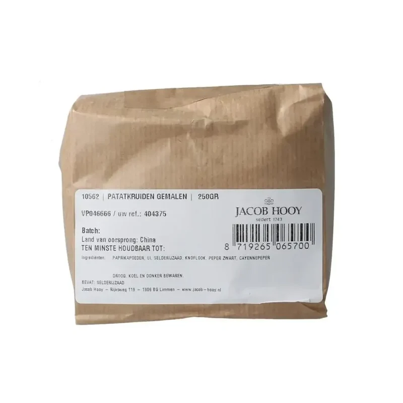 Jacob Hooy Patatkruiden gemalen 250 gram