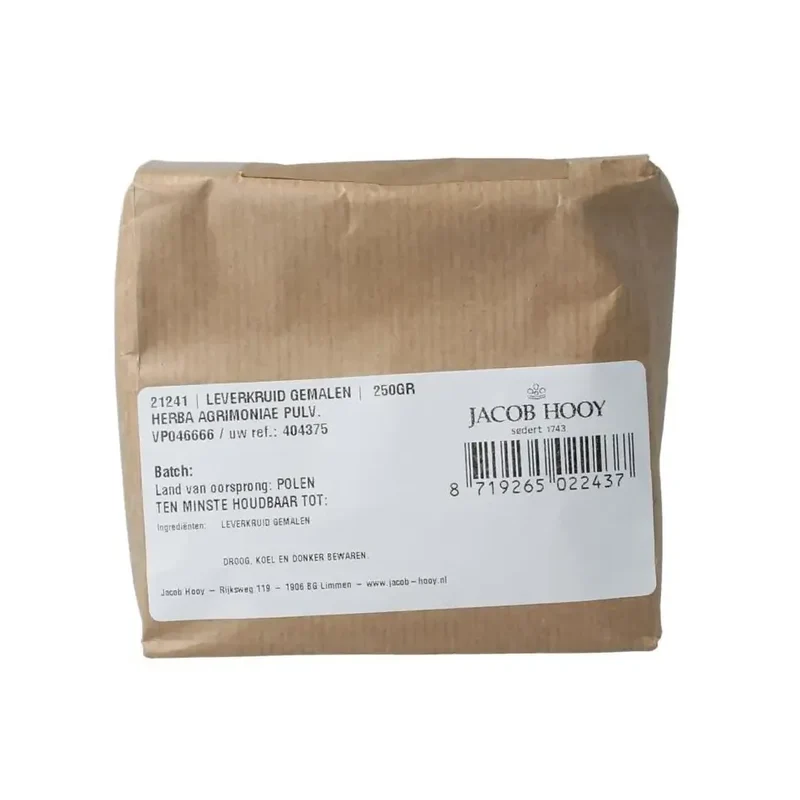 Jacob Hooy Leverkruid gemalen 250 gram