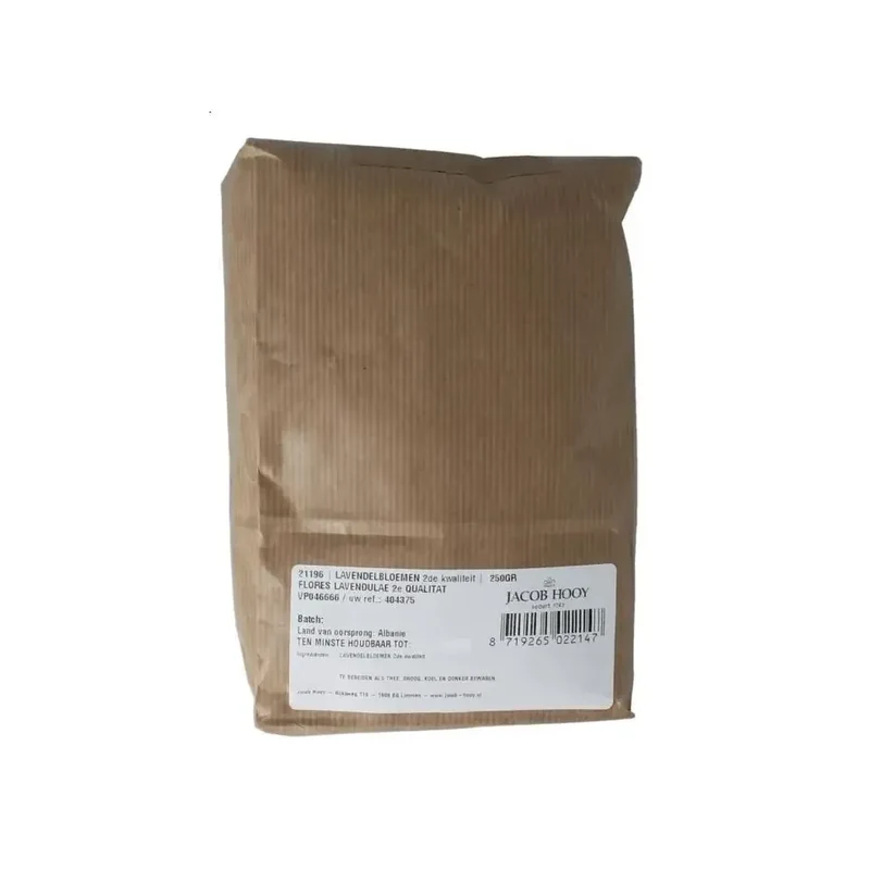Jacob Hooy Lavendelbloemen 2de kwaliteit 250 gram