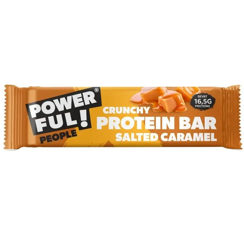 Powerful People Protein bar salted caramel 55 gram