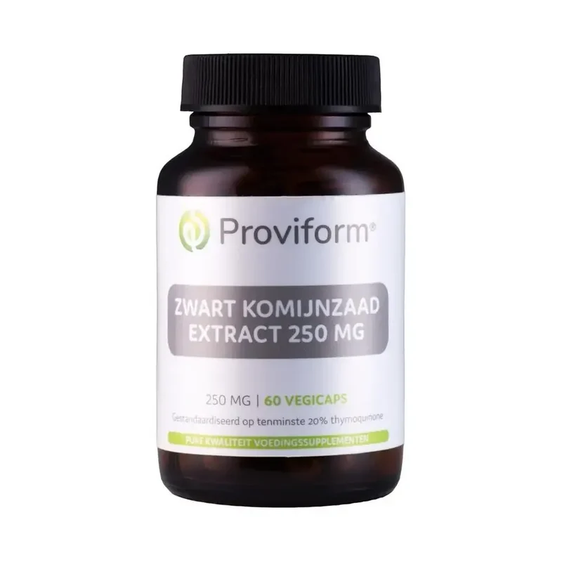 Proviform Zwart komijnzaad 250 mg 60 vcaps