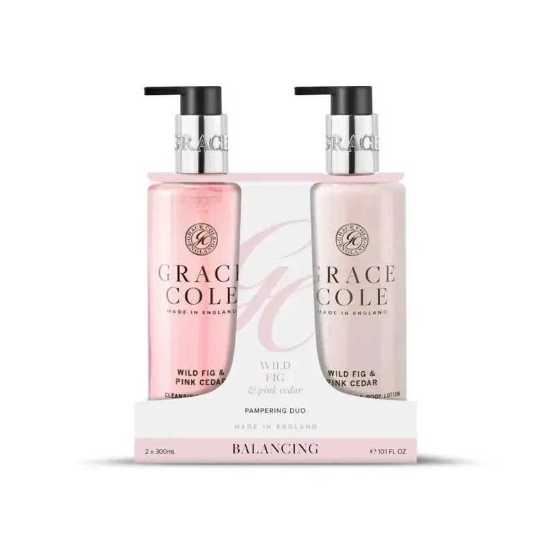 Grace Cole Wild fig & cedar handcare duo 2 stuks