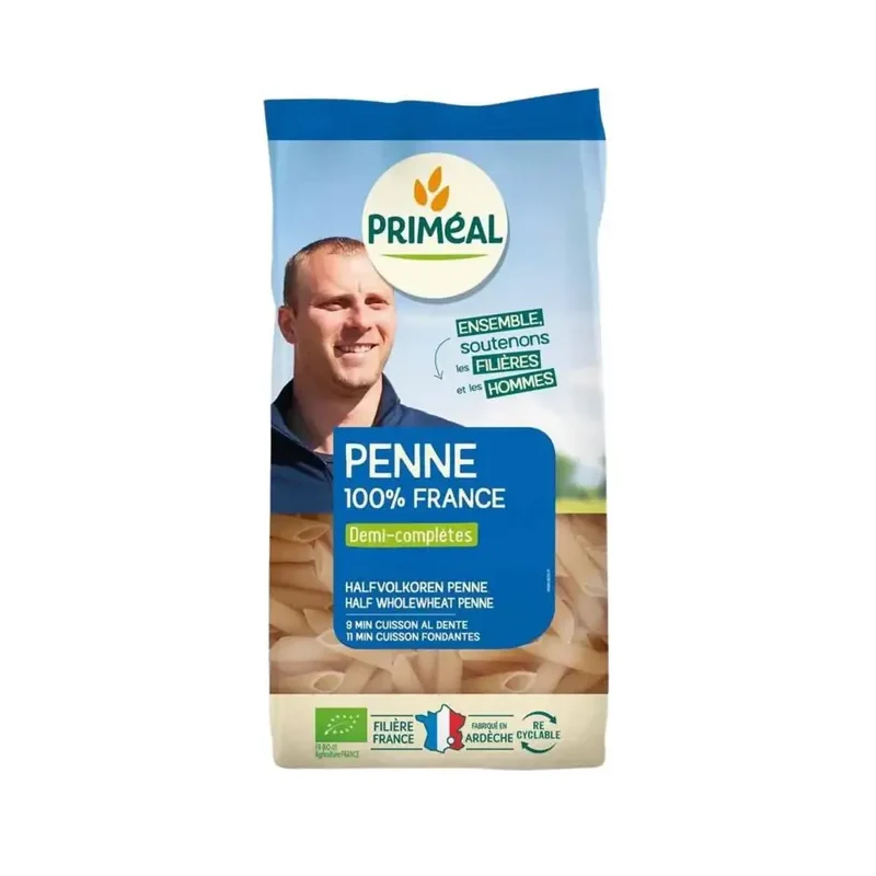 Primeal Halfvolkoren penne 500 gram