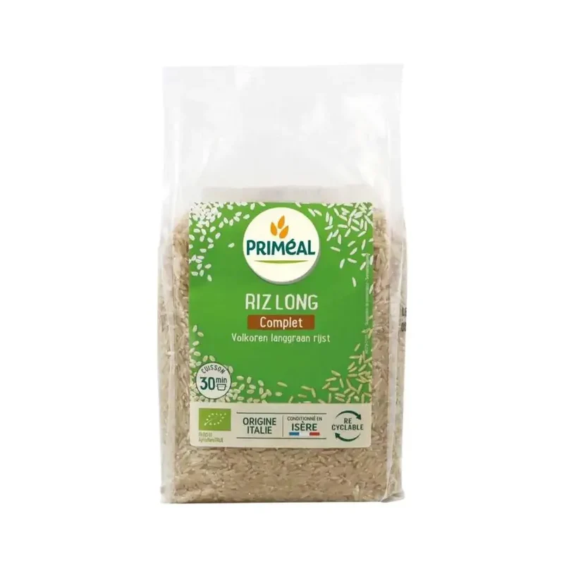 Primeal Volkoren langgraan rijst 1 kg