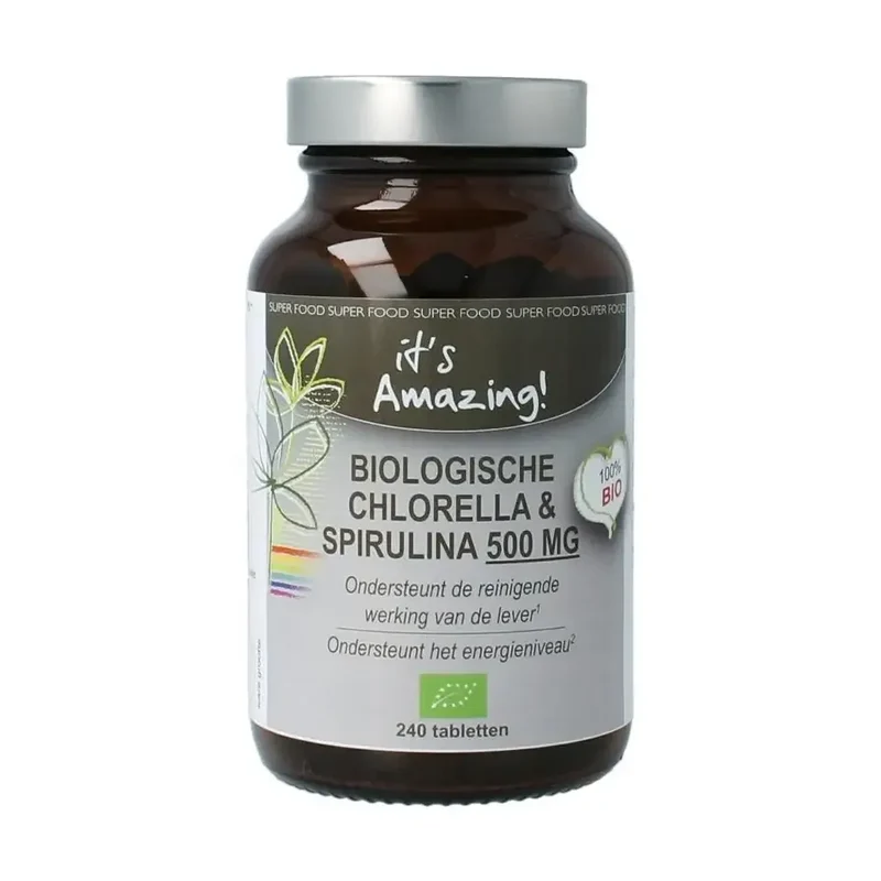 It´s Amazing Spirulina & chlorella 240 tabletten