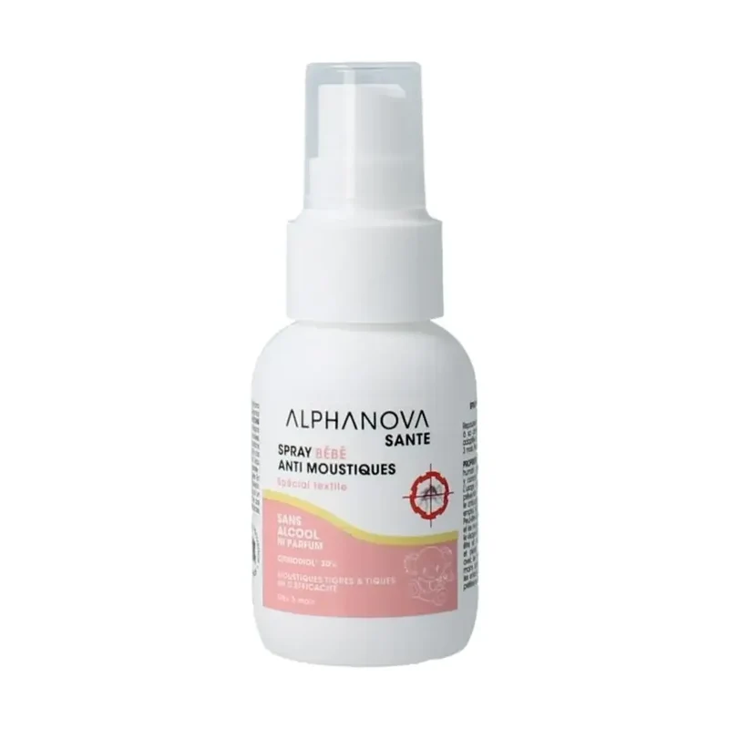 Alphanova Baby spray anti muggen biologisch 50 ml