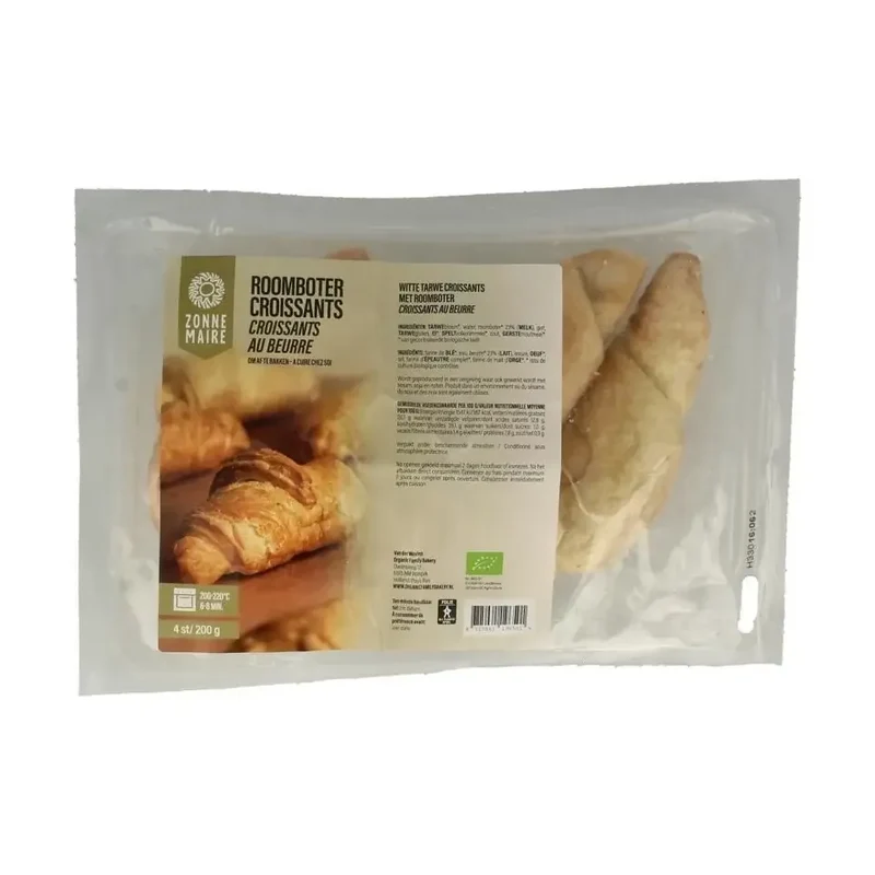 Zonnemaire Croissant roomboter 4 stuks