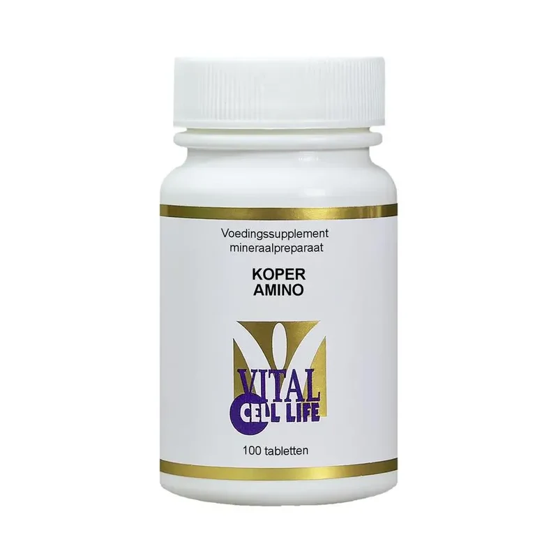 Vital Cell Life Koper amino 2 mg 100 tabletten