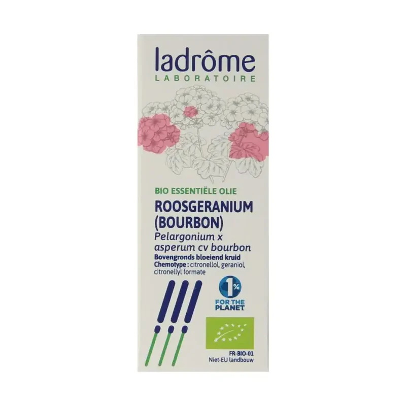 La Drome Roos geranium olie 10 ml
