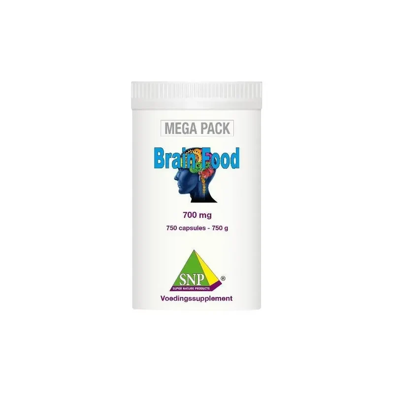 SNP Brainfood 700 mg megapack 750 capsules