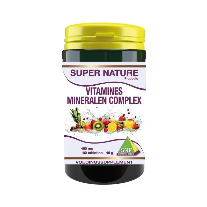 SNP Vitamines mineralen complex 450 mg 100 tabletten