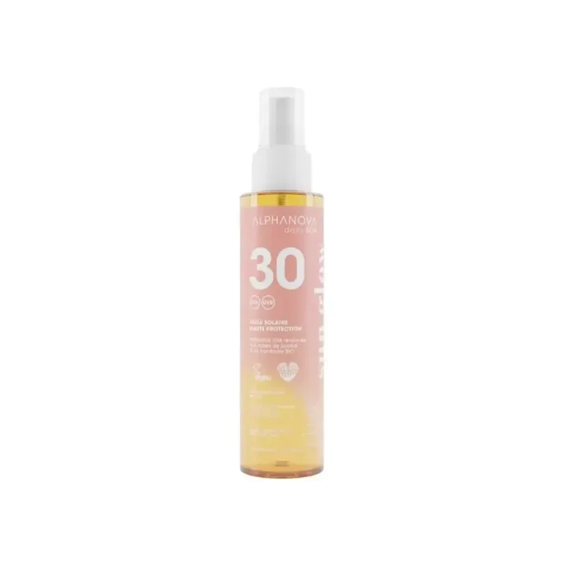 Alphanova Protective sun oil sun glow SPF30 125 ml