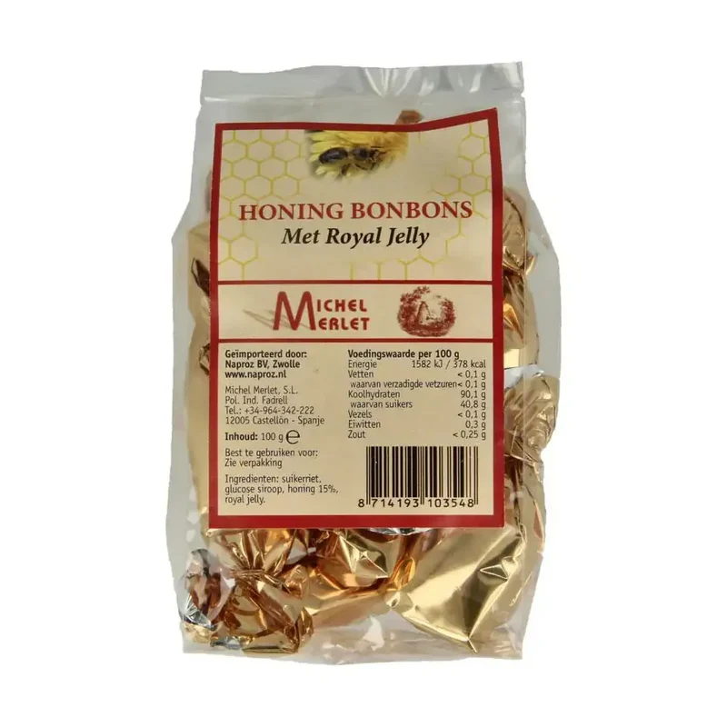Michel Merlet Honing bonbons royal jelly 100 gram