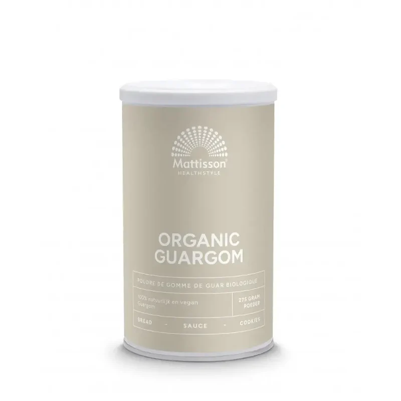 Mattisson Guargom poeder biologisch 275 gram