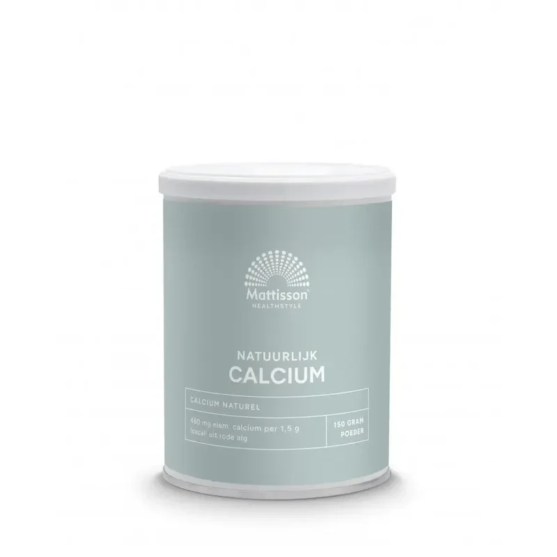 Mattisson Natuurlijk calcium icecal 480 mg 150 gram