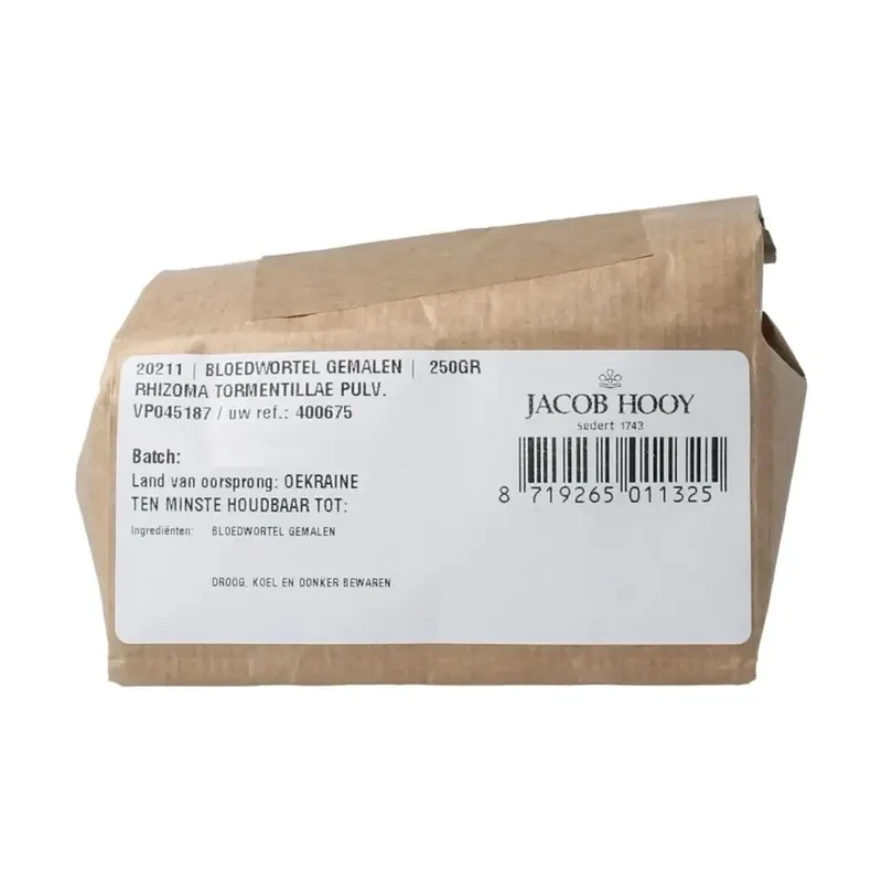 Jacob Hooy Bloedwortel gemalen 250 gram