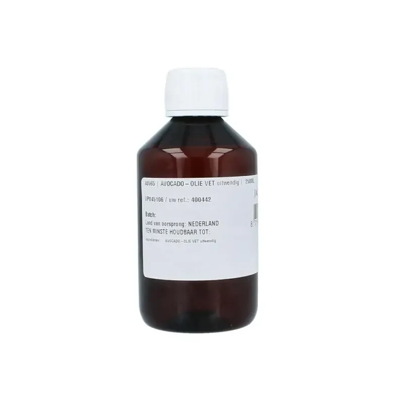 Jacob Hooy Avocado olie uitwendig 250 ml
