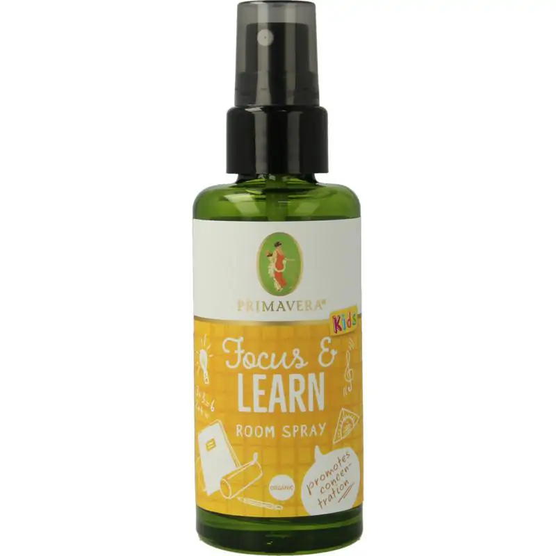 Primavera Organic roomspray focus & learn bio 50 ml
