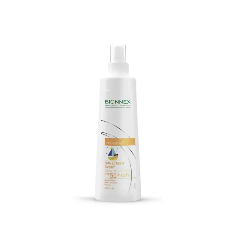 Bionnex Preventiva sunscreen cream SPF50+ spray kids 200 ml