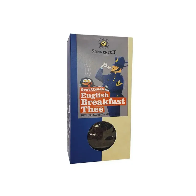 Sonnentor Opwekkende English breakfast thee los 70 gram