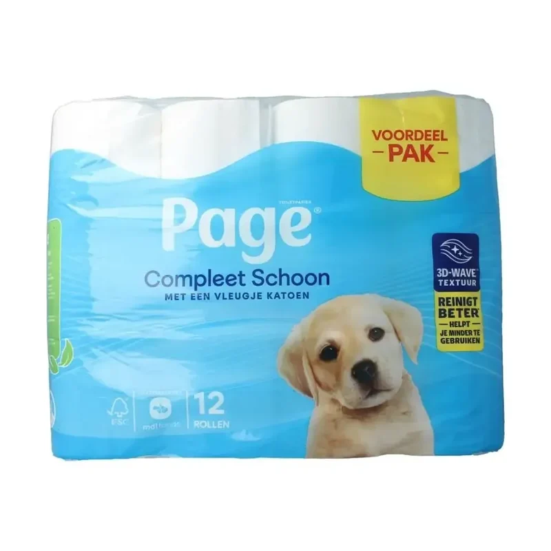 Page Compleet schoon 12 Rollen
