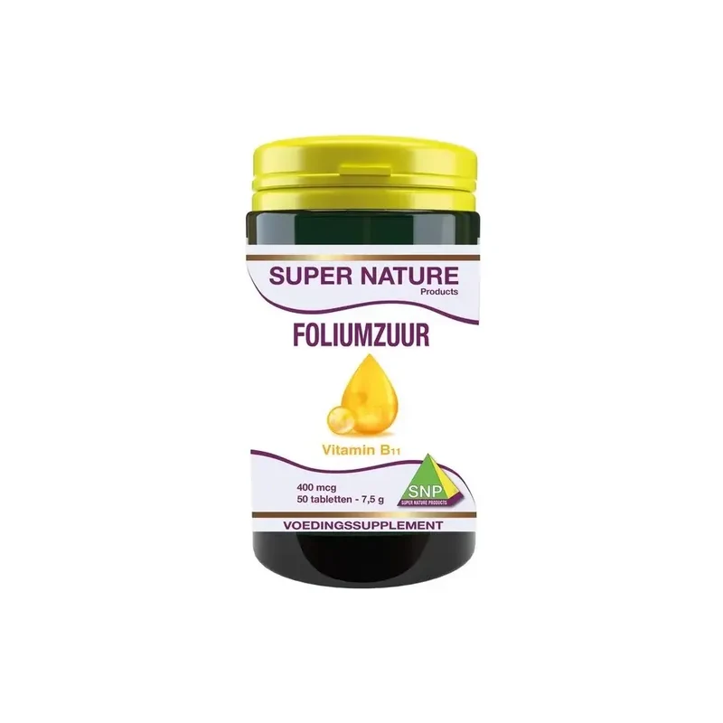 SNP Foliumzuur 400 mcg 50 tabletten