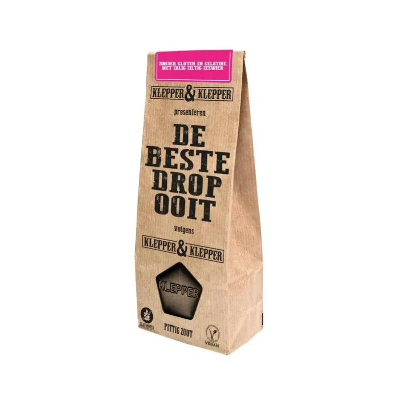 Klepper & Klepper De beste drop ooit pittig zout 200 gram