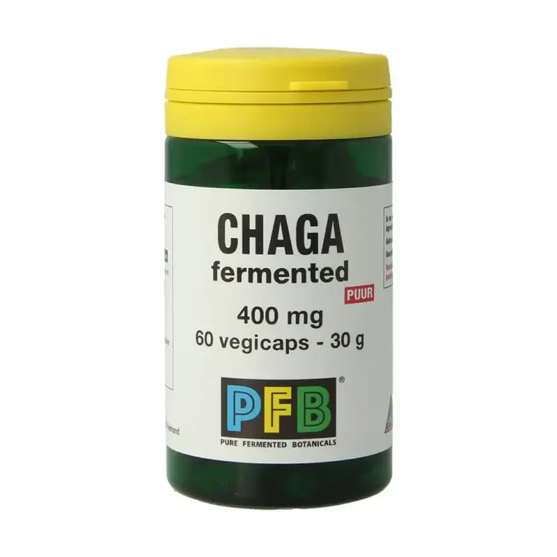 SNP Chaga fermented 400 mg puur 60 vcaps