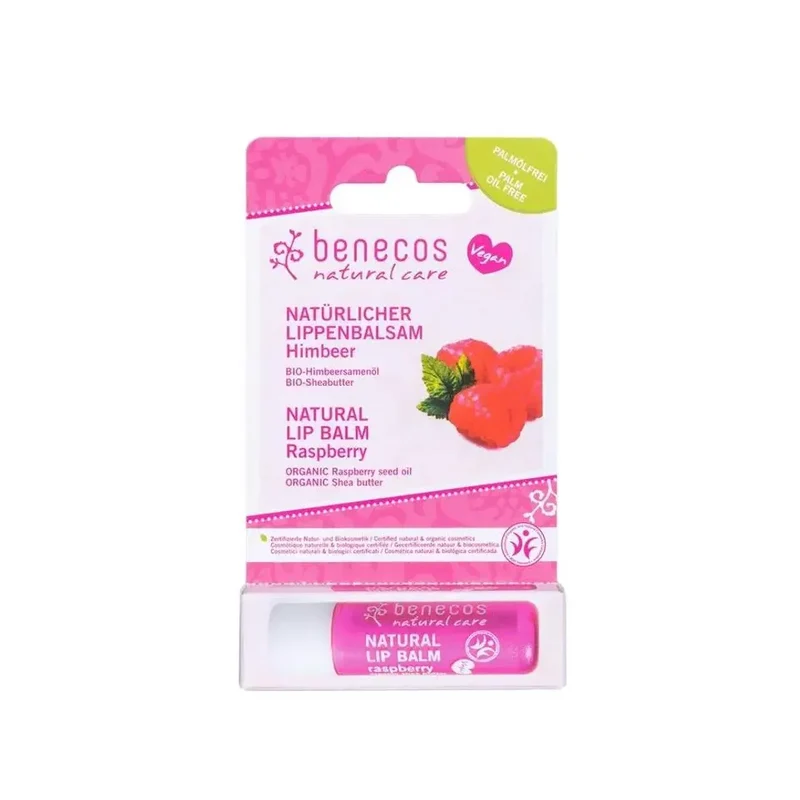 Benecos Natural lipbalm raspberry 4,7 gram