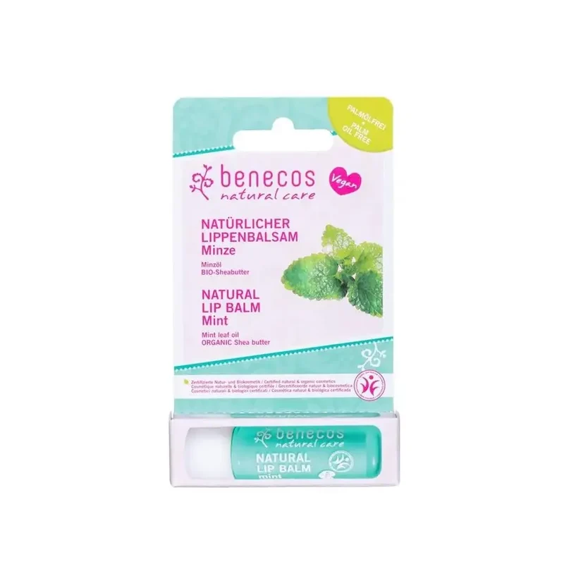 Benecos Natural lipbalm mint 4,8 gram