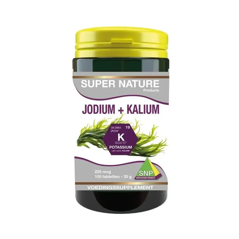 SNP Jodium 225 mcg + kalium 100 tabletten