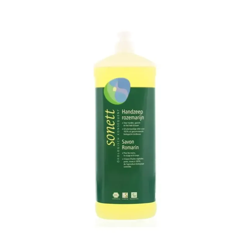Sonett Handzeep rozemarijn vloeibaar 1 liter