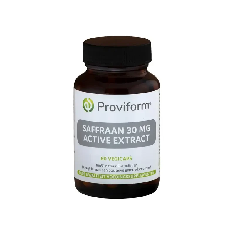 Proviform Saffraan 30 mg active extract 60 vcaps