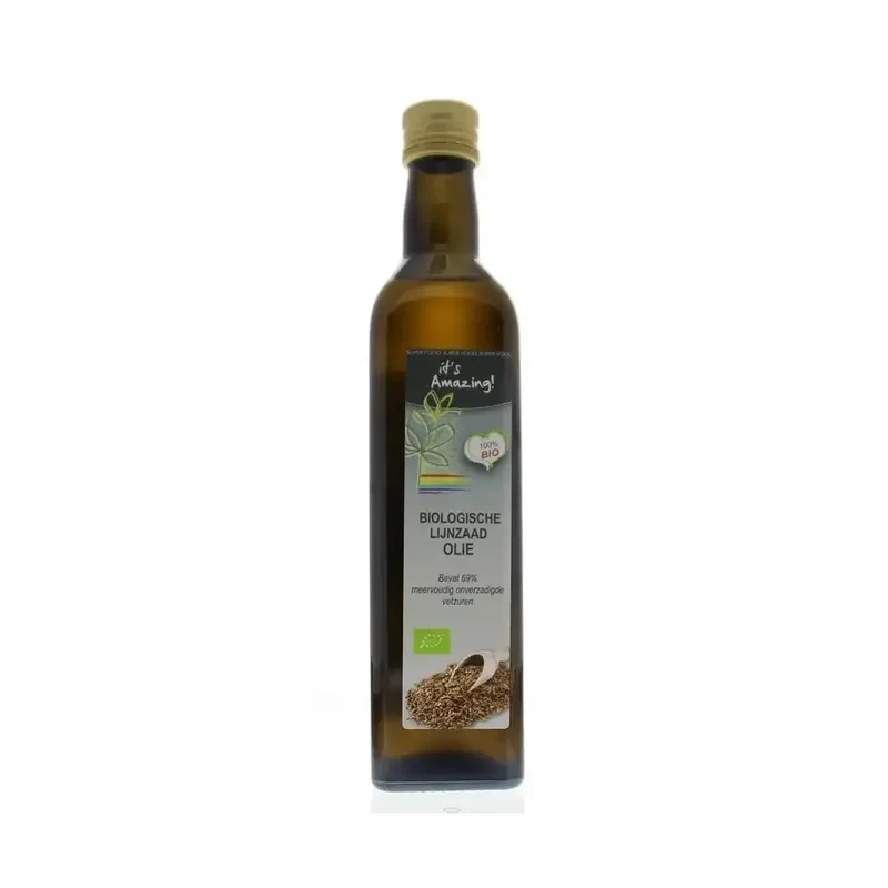 It's Amazing Lijnzaadolie 500 ml