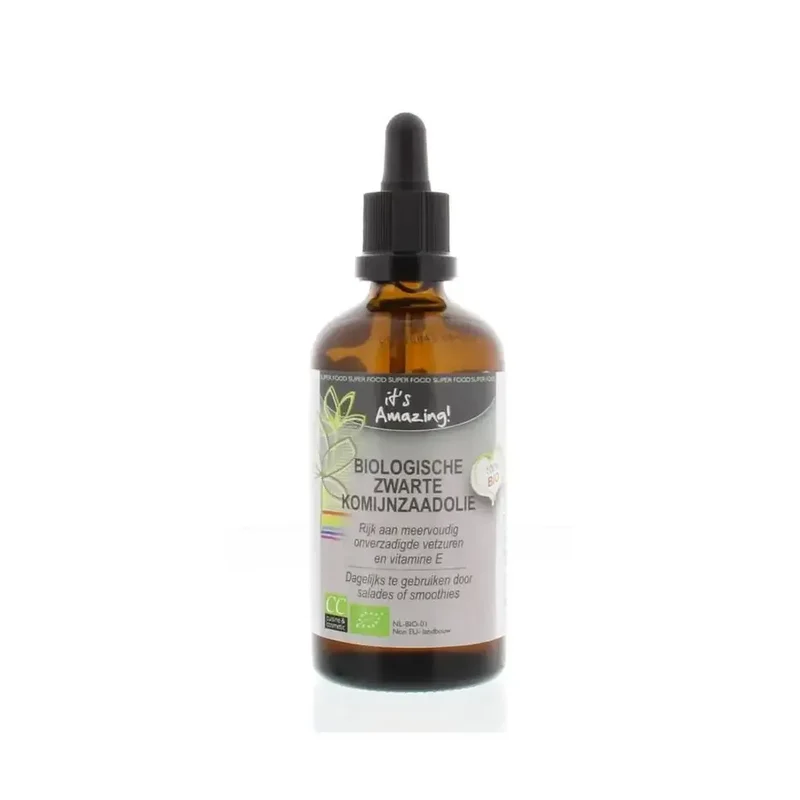 It's Amazing Zwart komijnzaad olie 100 ml