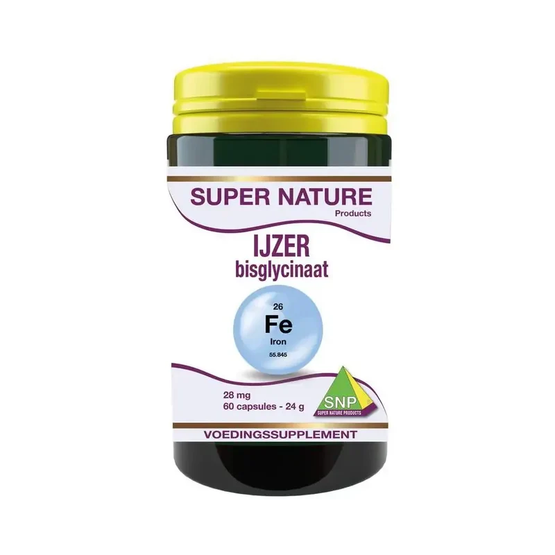 SNP IJzer bisglycinaat 28 mg 60 capsules