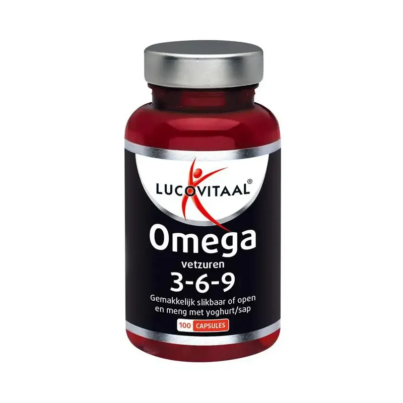 Lucovitaal omega 3-6-9 vetzuren 100 capsules
