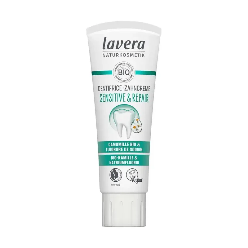 Lavera Tandpasta Sensitive & repair 75 ml