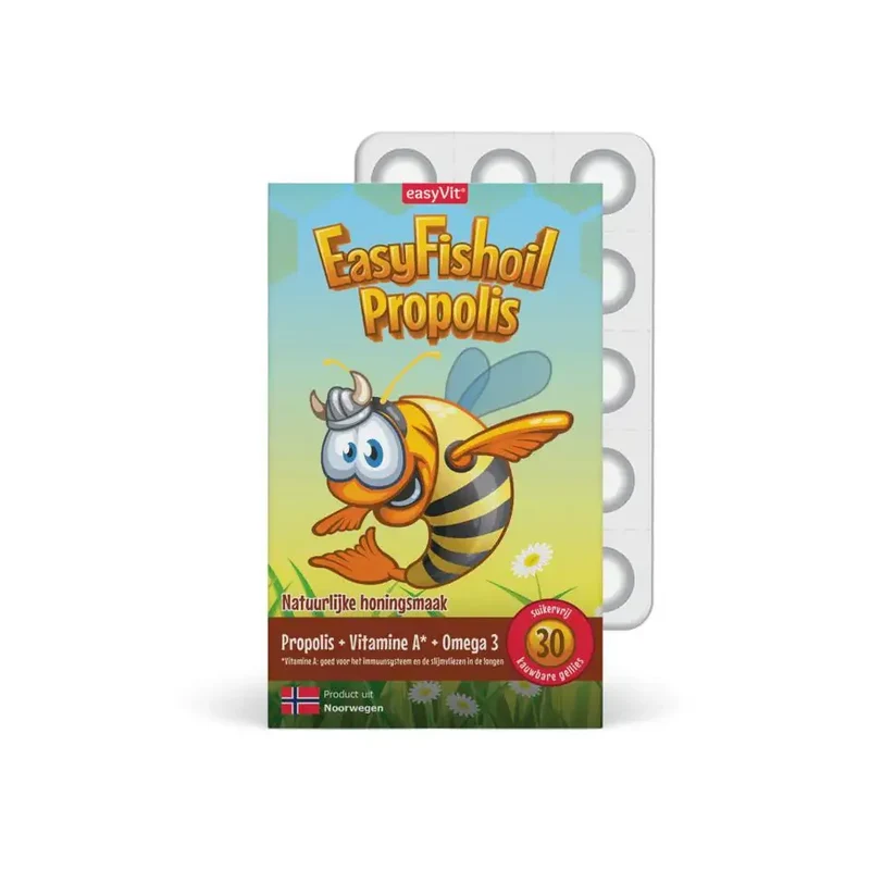 Easyvit Easyfishoil propolis gummies 30 stuks
