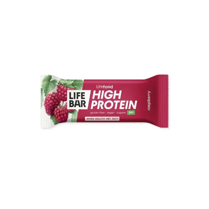 Lifefood Lifebar proteine framboos bio 40 gram