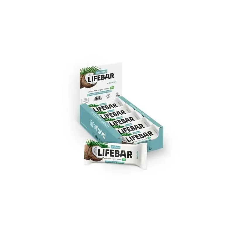 Lifefood Lifebar kokos bio 40 gram