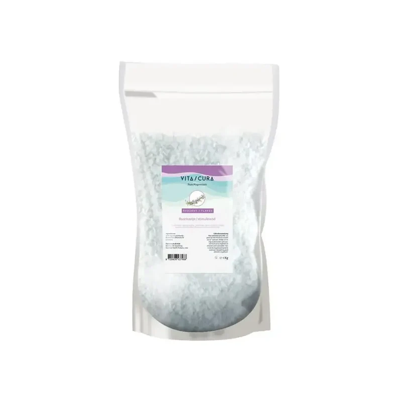 Vitacura magnesium zout flakes rozemar 1 kg