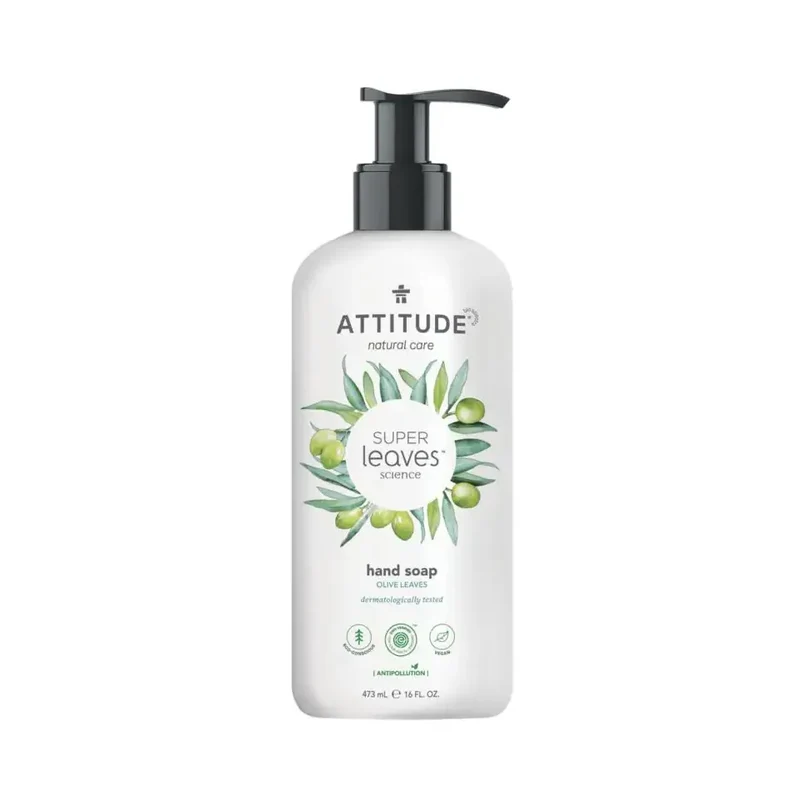 Attitude Super leaves handzeep olive leaves 473 ml