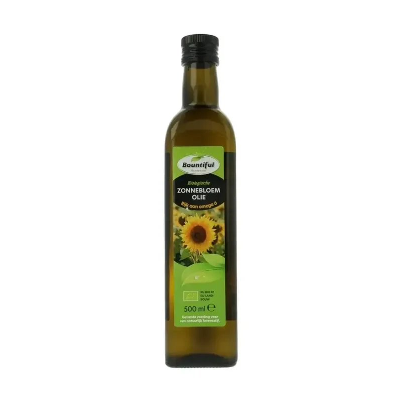 Bountiful Zonnebloemolie bio 500 ml