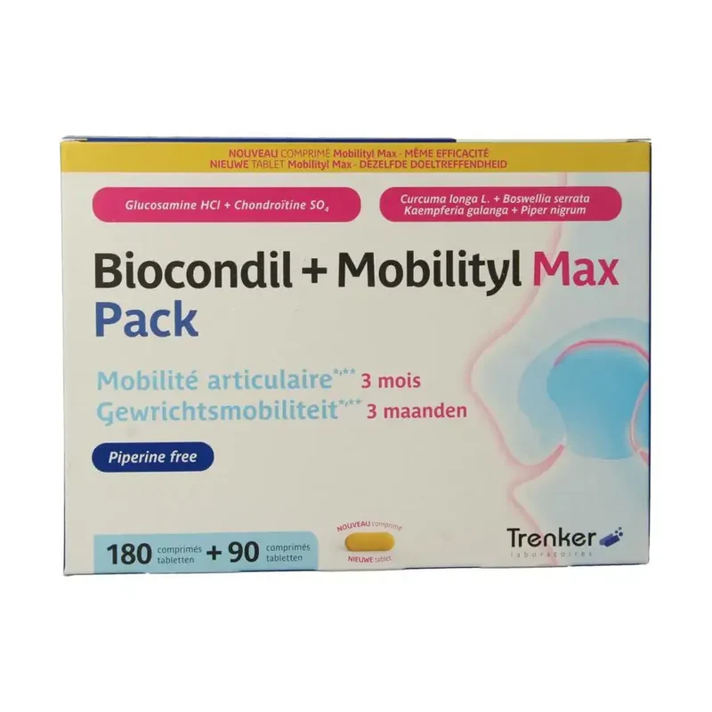 Trenker Duopack biocondil & mobility 180 + 90 tabletten